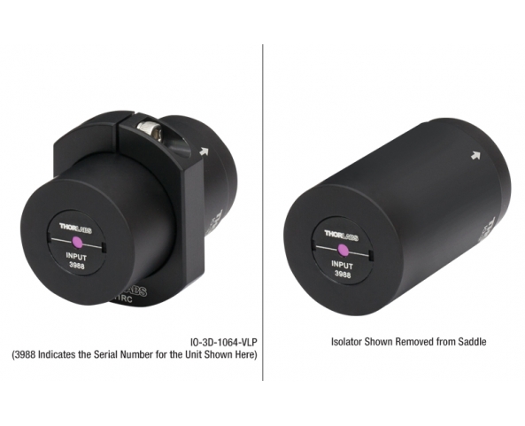 NdYAG Free-Space Isolators (1020 - 1100 nm)