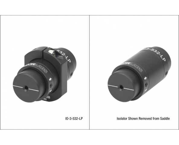 Visible Free-Space Isolators (390 - 700 nm)
